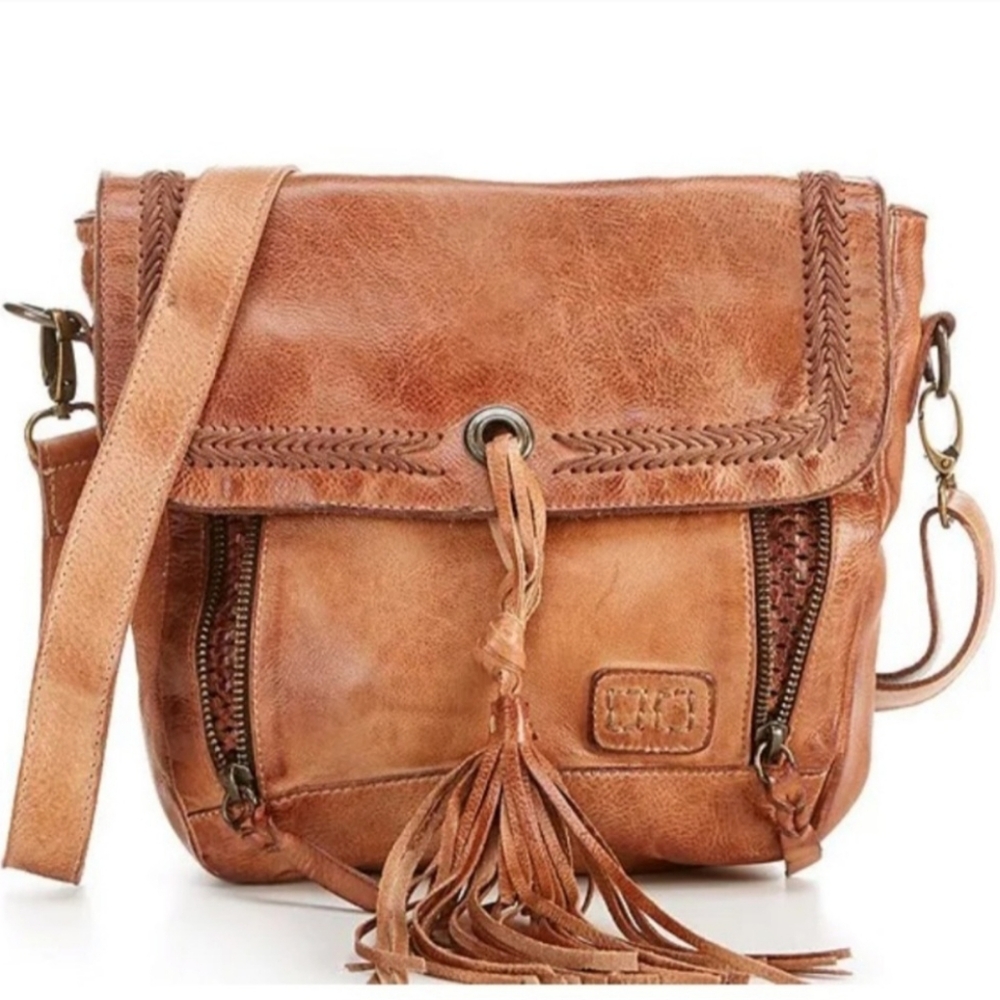 Bed Stu Whoopi Tassel Detail Crossbody